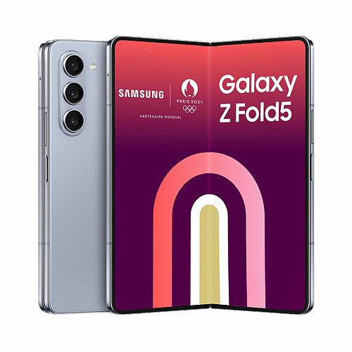 Samsung Galaxy Z Fold5 - 12/256 Go - 5G - Bleu