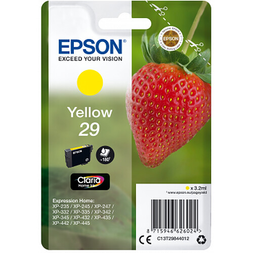 Epson Cartouche d'encre - Fraise Claria Home - Jaune