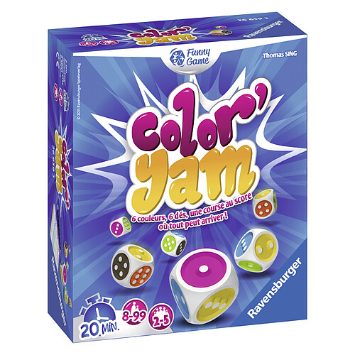 Ravensburger Jeu de société - Color'Yam - 26659