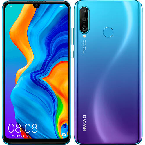 Huawei P30 Lite - 4 / 128 Go - Bleu turquoise