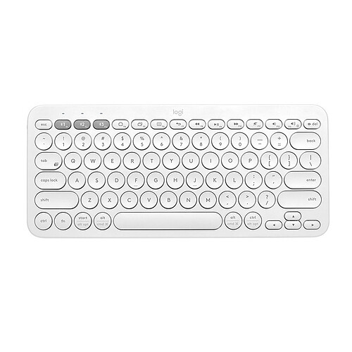 Logitech K380 Multi-Device Bluetooth - Blanc