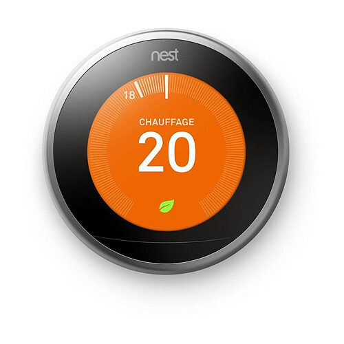 Google Nest Learning - Thermostat connecté