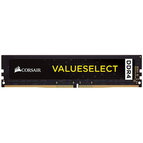 Corsair Value Select - 1 x 8 Go - DDR4 2400 Mhz - Noir