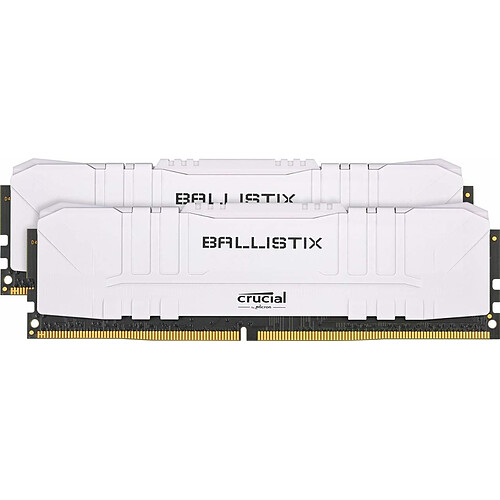 Ballistix White 16 Go (2 x 8 Go) DDR4 2666 MHz CL16