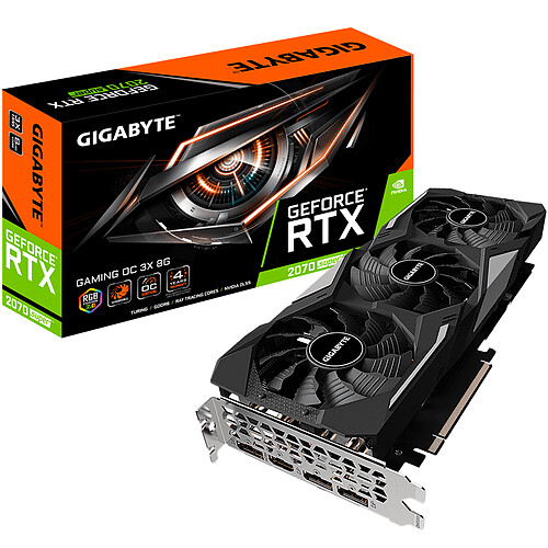 Gigabyte Geforce RTX 2070 Super - GAMING OC 3X  8 Go