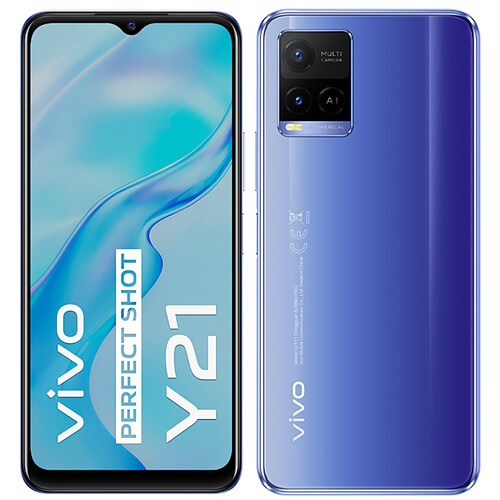 Vivo Y21 - 4/64 Go - Bleu Métallique · Reconditionné