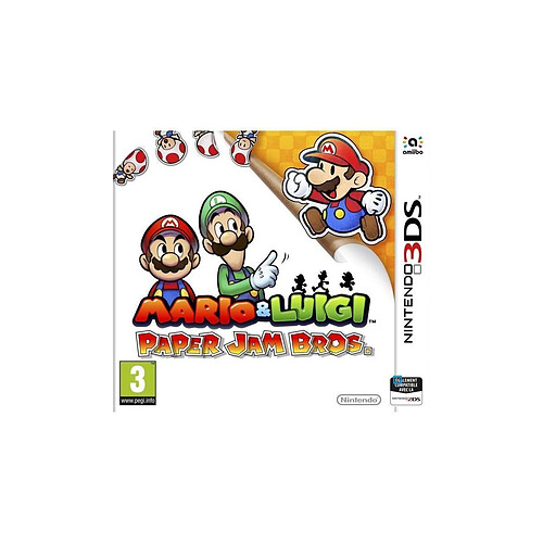 Nintendo Mario + Luigi Paper Jam Bros Jeu 3ds