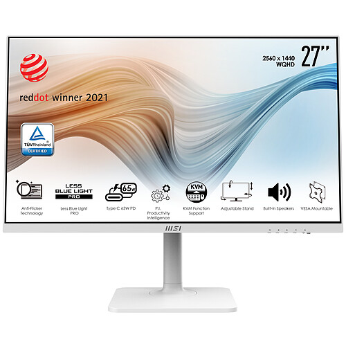 MSI Modern MD272QPW LED display