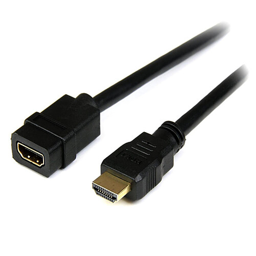 StarTech.com Câble d'extension HDMI Ultra HD 4K de 2m - Rallonge HDMI vers HDMI - M/F