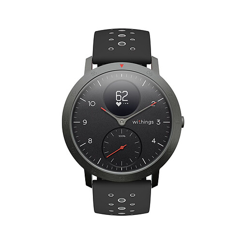 MONTRE CONNECTÉE WITHINGS STEEL HR SPORT BLACK