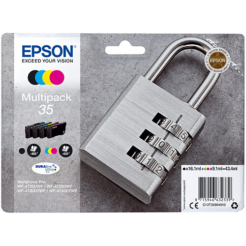 Epson Multipack Cadenas Noir,Cyan,Magenta,Jaune