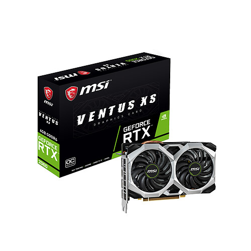 MSI Geforce RTX 2060 - VENTUS XS OC - 6 Go