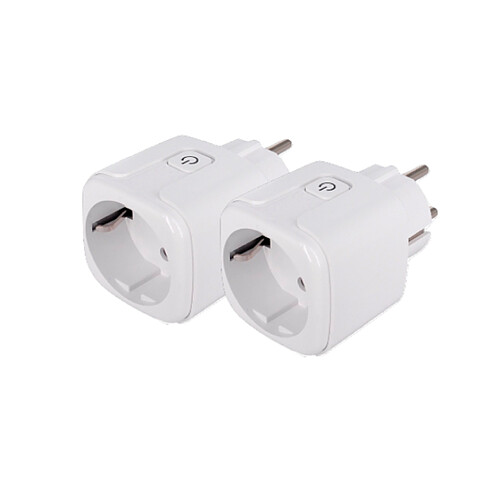 Konyks Pack 2x PRISKA EU - Prise connectée WiFi 16A 