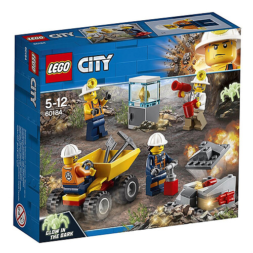 LEGO® City - L'équipe minière - 60184