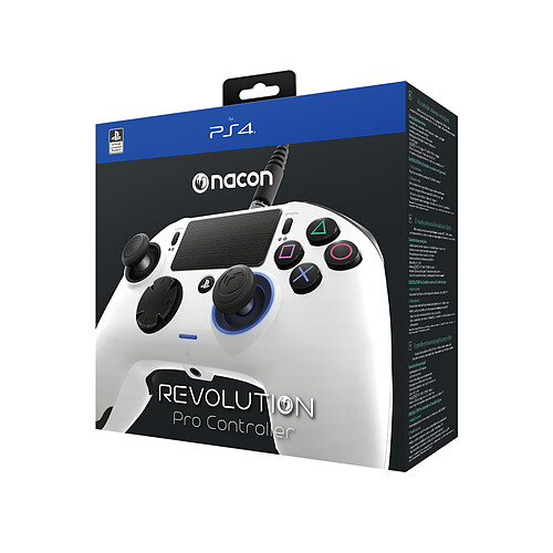 BIGBEN Manette PS4 Nacon Revolution blanche