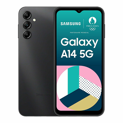 Samsung Galaxy A14 - 5G - 4/64 Go - Graphite