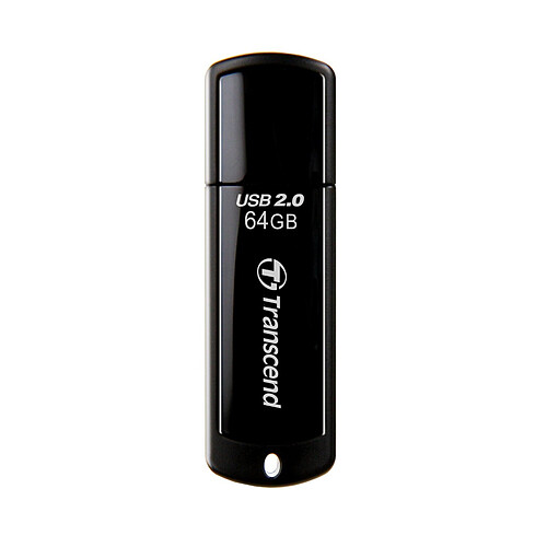 Transcend JetFlash 350 - 64 Go Noir