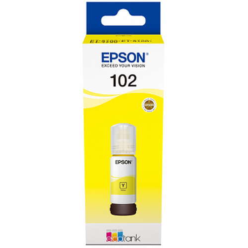 Epson 102 Jaune - Bouteille d'encre EcoTank