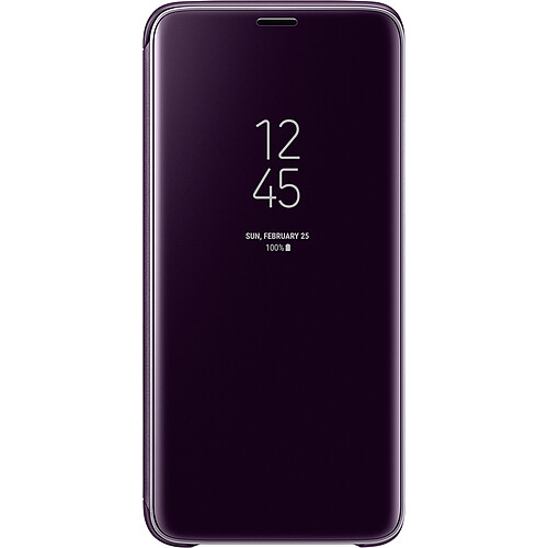 Samsung Clear View Standing Cover Galaxy S9 - Violet