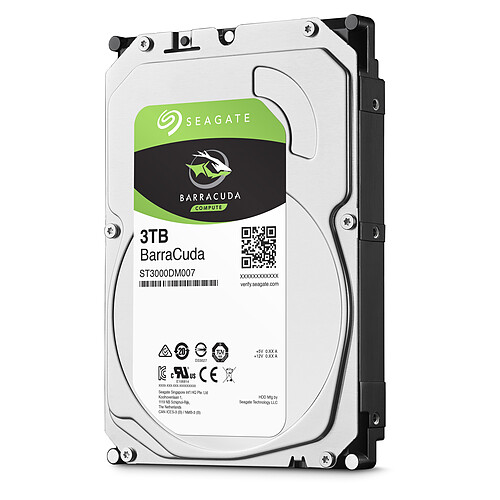 Seagate Technology Barracuda 3 To - 3.5'' SATA III 6 Go/s - Cache 256 Mo