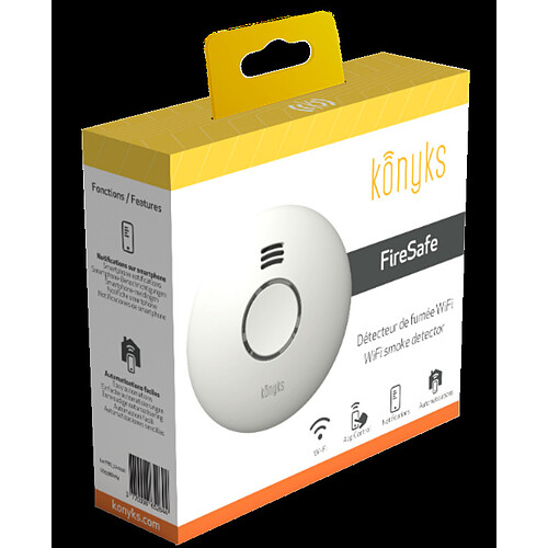 Konyks FireSafe - Détecteur de fumée WiFi