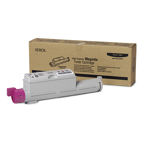 Xerox Cartouche Toner Magenta Grande Capacite, Phaser 6360