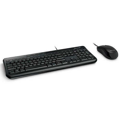 Microsoft Pack Clavier/Souris Bureautique Wired Desktop 600 for Business - Filaire