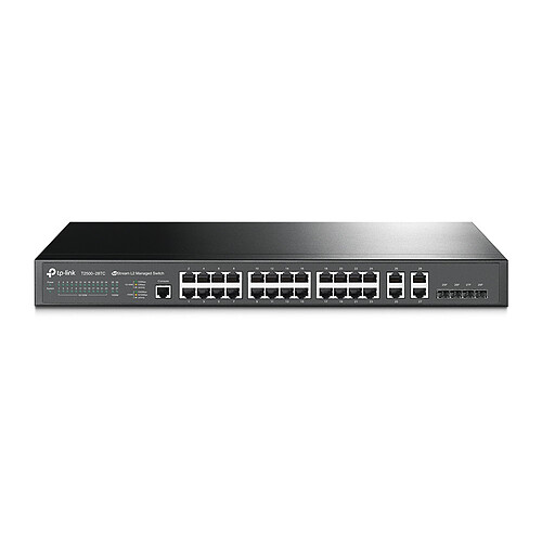 TP-Link T2500-28TC(TL-SL5428E) Switch administrable Niveau 2 avec 24 ports 10/100Mbps plus 4 ports Gigabit