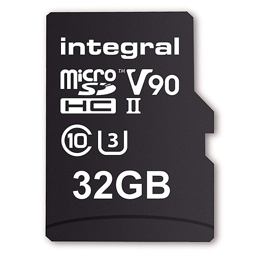 Carte Micro Sdhc/xc Integral Inmsdh 32 G-280/240 U 2