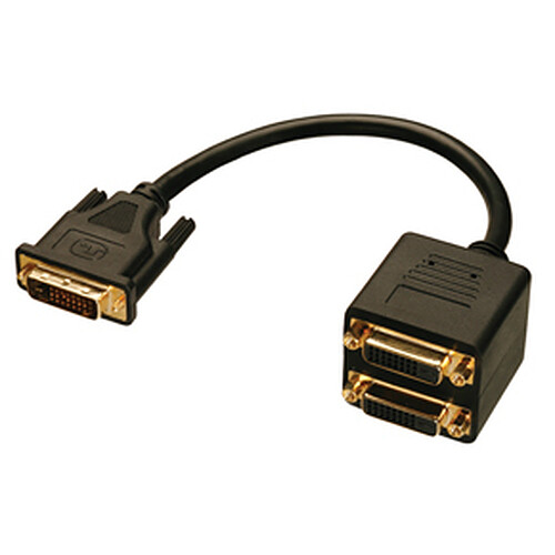 Lindy DVI Splitter Cable DVI cable