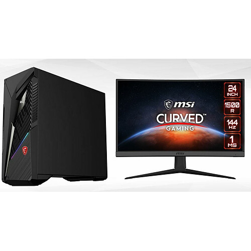 MSI MAG Infinite S3 12TC-251 + 24" LED Optix G24C6