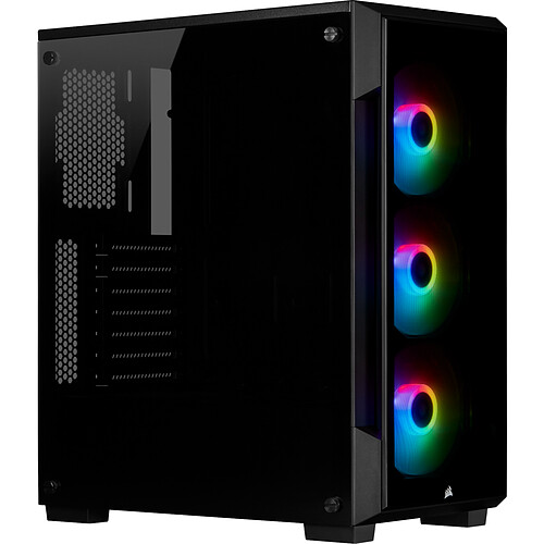 Corsair iCUE 220T - ATX - RGB - Noir - Avec fenêtre