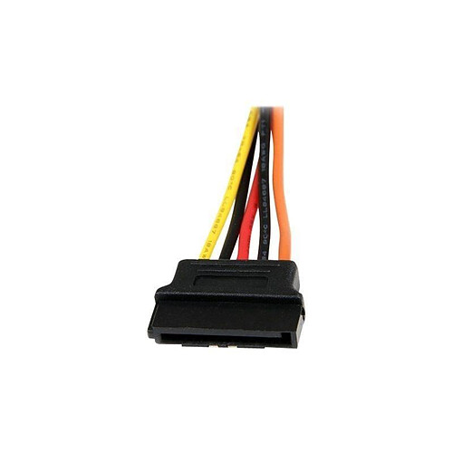 StarTech.com Câble repartiteur en Y d'alimentation SATA vers 2x SATA avec verrouillage - 15 cm