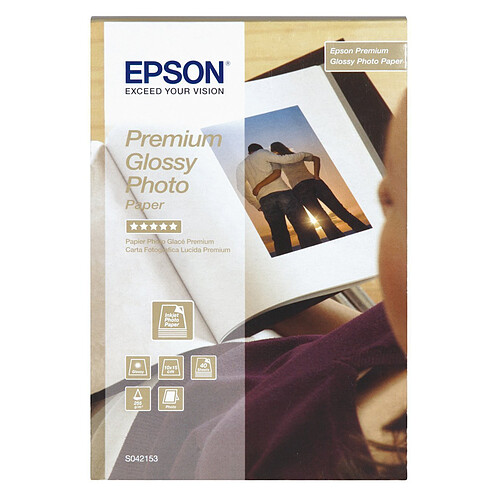 Epson Papier photo 10x15 glacé - C13S042153