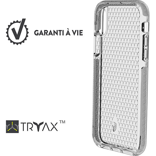 Force Case Life case iPhone X - Argent