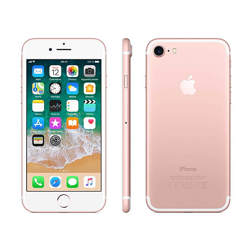 Apple iPhone 7 - 256 Go - MN9A2ZD/A - Or Rose · Occasion