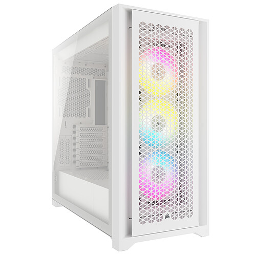 Corsair iCUE 5000D RGB AIRFLOW BLANC