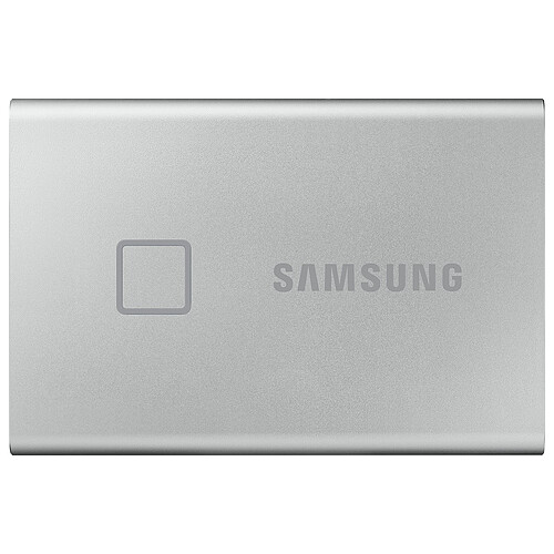Samsung T7 TOUCH - 2 To - USB 3.1 Type A et Type C - Silver