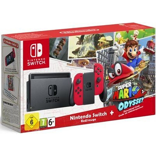 Nintendo Console Switch Super Mario Odyssey Edition