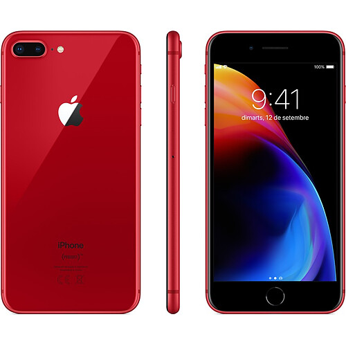 Apple iPhone 8 Plus - 64 Go - MRT92ZD/A - PRODUCT RED Special Edition · Reconditionné