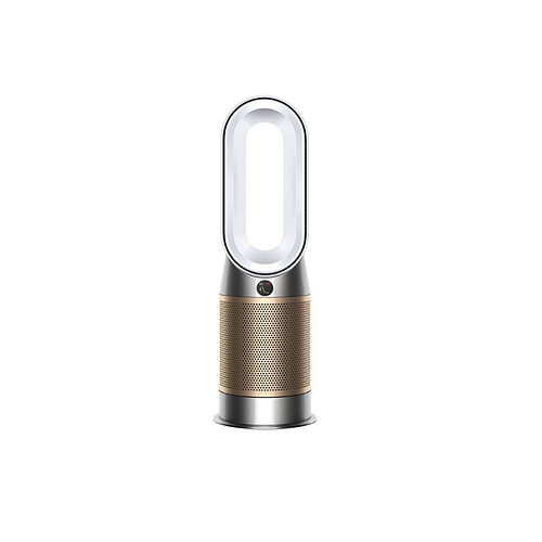 Dyson Purificateur d'air - Chauffage - Ventilateur connecté HP09 Purifier Hot+Cool Formaldehyde (Blanc/Or)