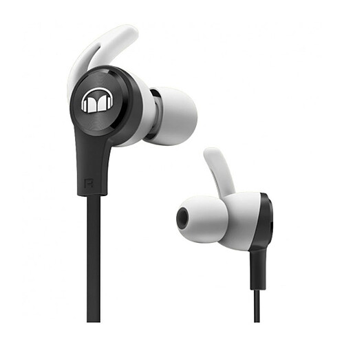 Monster Ecouteurs Sport intra-auriculaires filaire iSport Achieve Noir