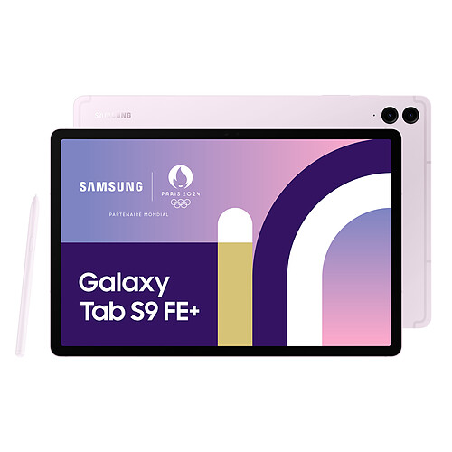 Samsung Galaxy Tab S9 FE+ - 8/128Go - WiFi - Lavande - S Pen inclus