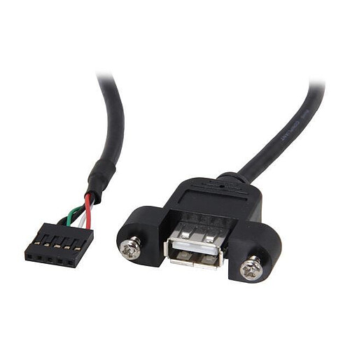 StarTech.com Câble Adaptateur USB 2.0 Header Carte Mere Interne vers Externe