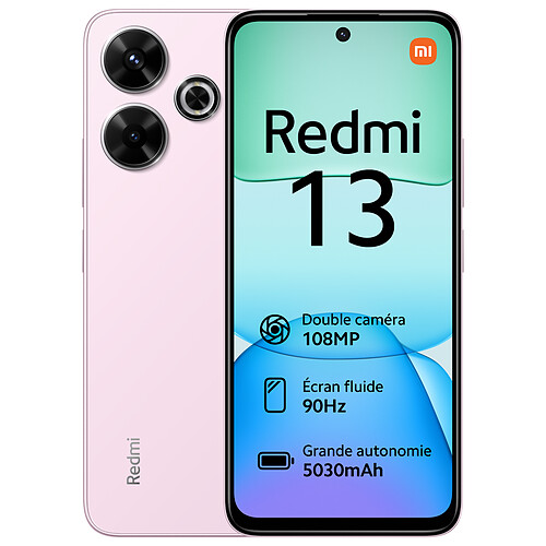 Xiaomi Redmi 13 - 4G - 8/256 Go - Rose