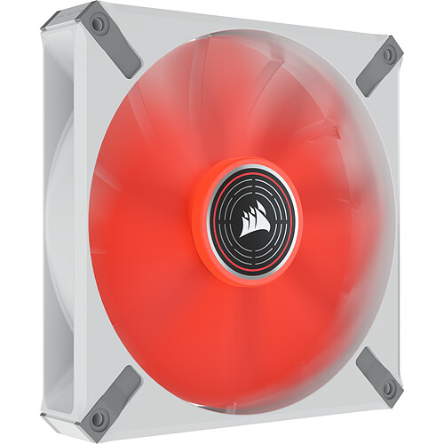 Corsair Ventilateur PWM à lévitation magnétique premium ML140 LED ELITE 140 mm rouge