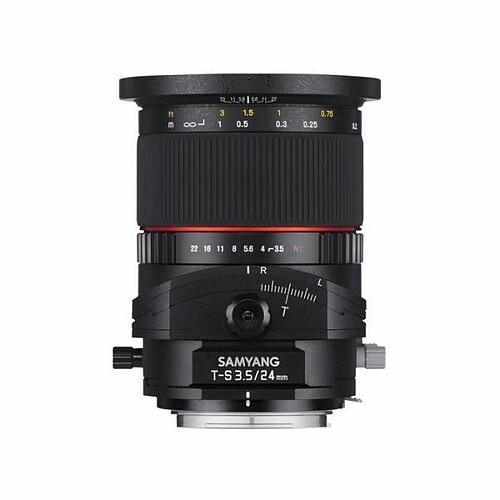 Samyang Objectif 24mm f/3.5 ED AS UMC Tilt-Shift  monture Canon