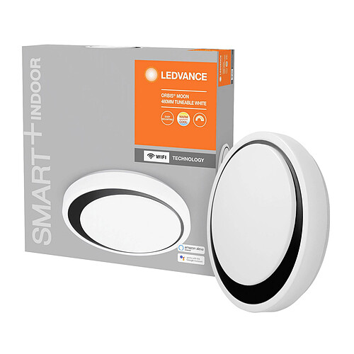 Ledvance Plafonnier connecté Smart+WIFI Orbis Ceiling Moon - Variation de blancs - 480mm