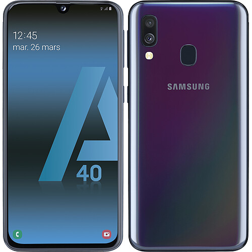 Samsung Galaxy A40 - 64 Go - Noir