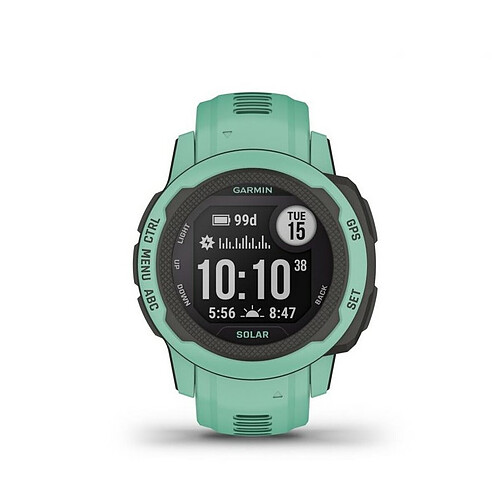 Montres connectées mixtes Garmin Instinct 2S 010-02564-02 - Bracelet Silicone Vert